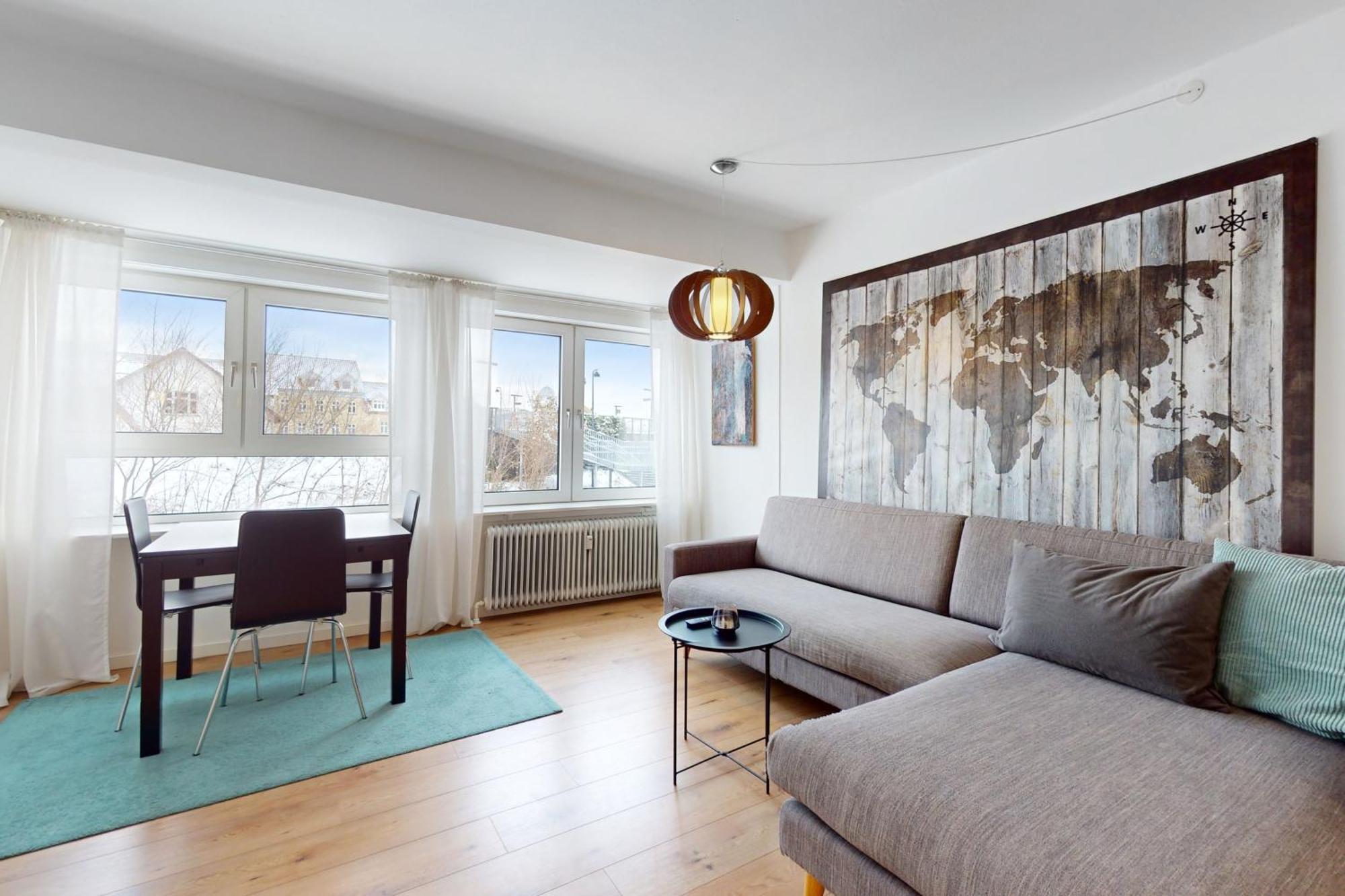 Nordic Style Apartment In Central Aalborg Exterior photo